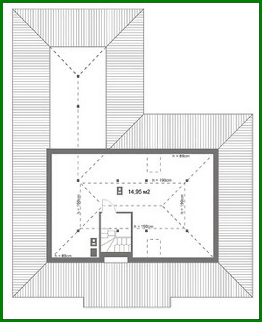 Visualization gallery - Presentable residential house with a semi-closed veranda
