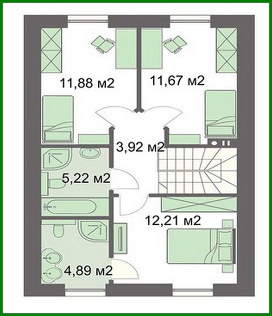 Visualization gallery - Stylish mansion with kitchen studio and garage