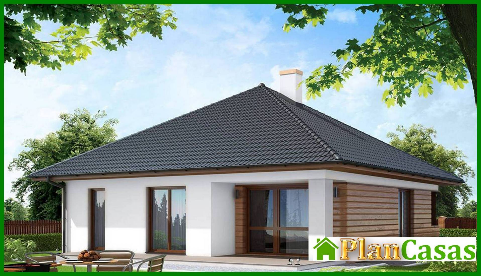 Visualization gallery - Beautiful house for a suburban residential area of 60 squares