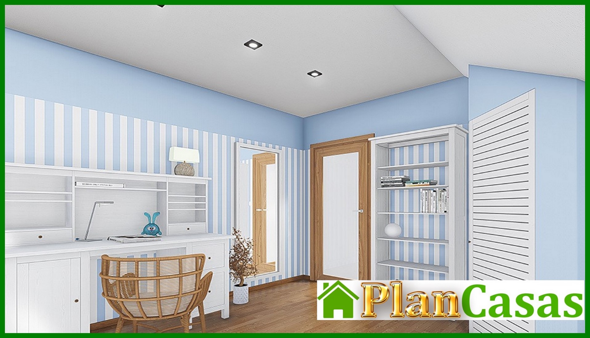 Visualization gallery - Residential building with attic and garage