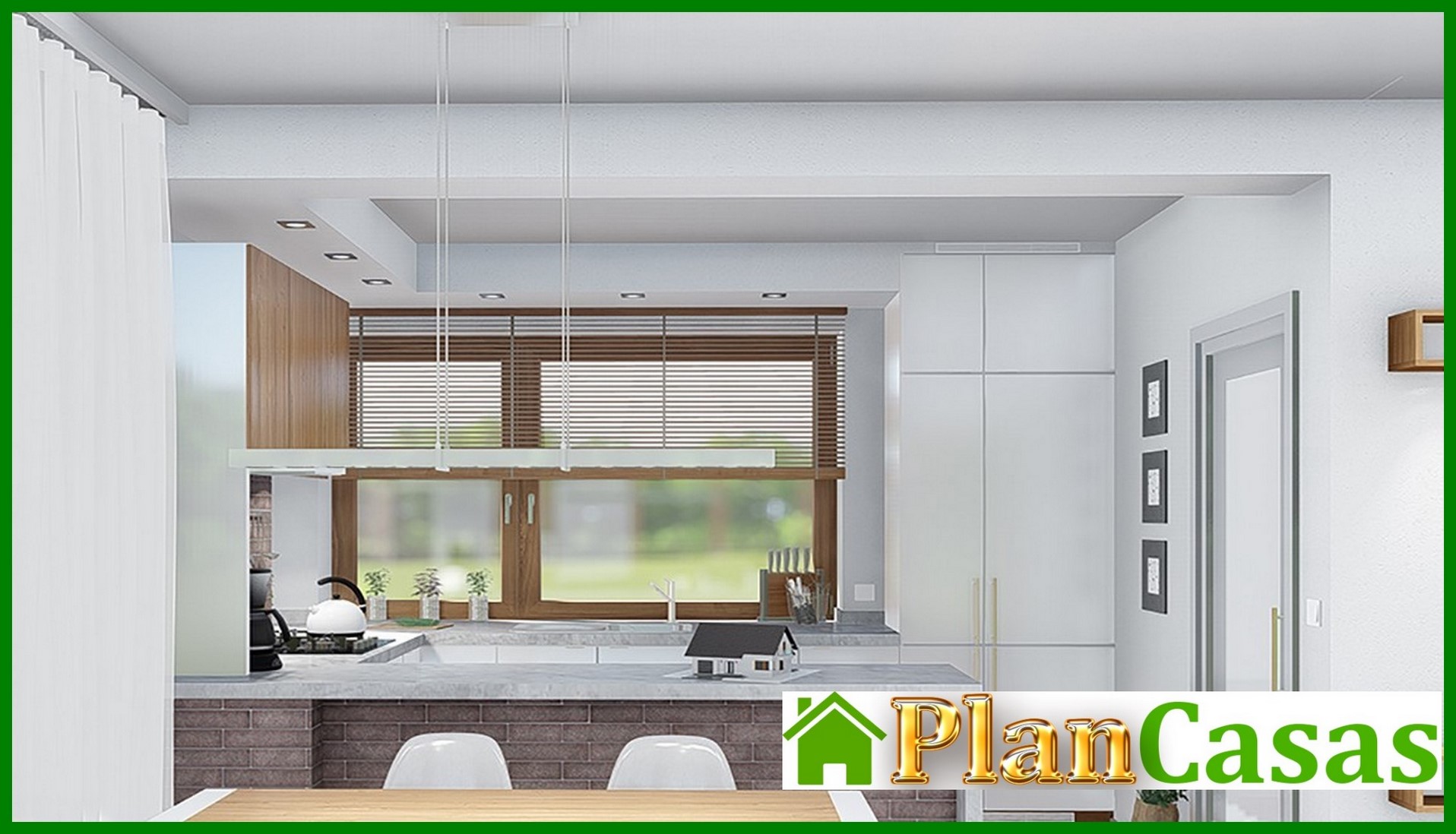 Visualization gallery - Residential building with attic and garage