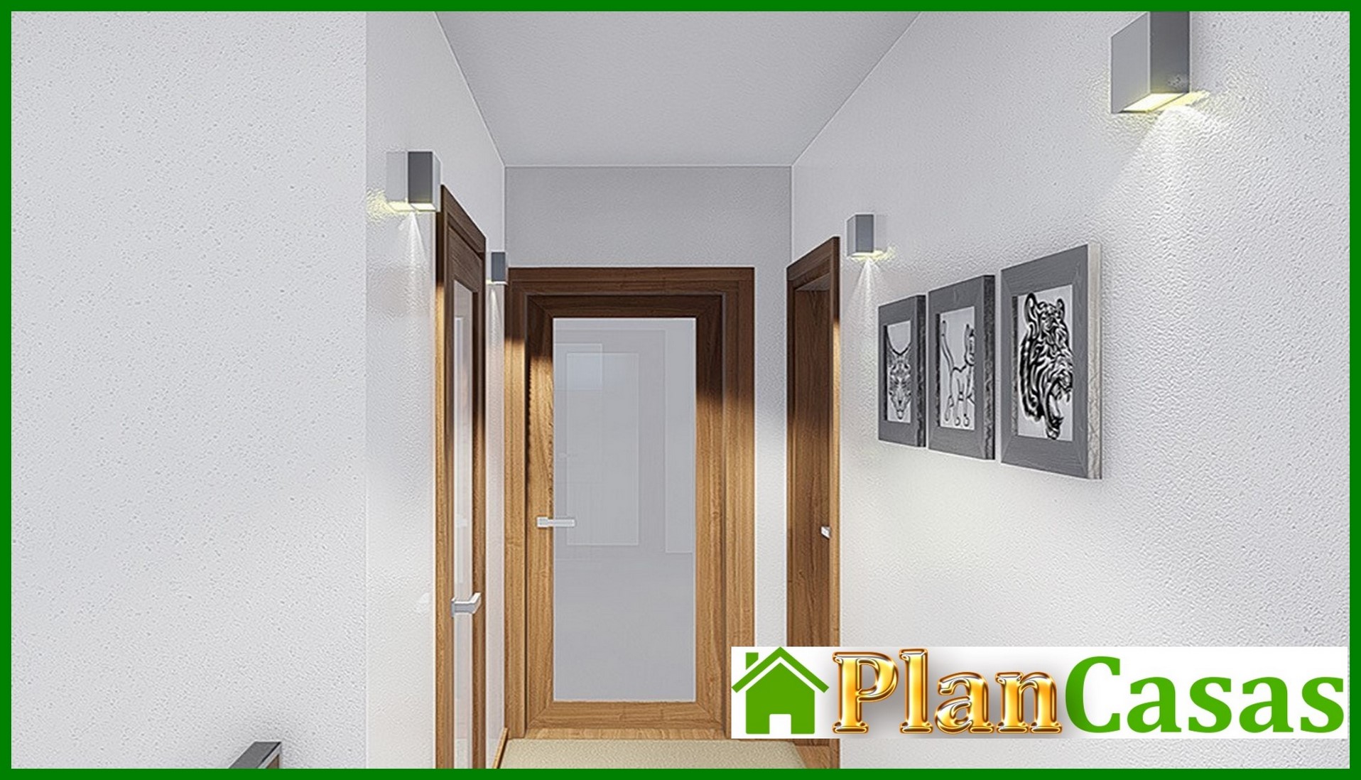 Visualization gallery - Residential building with attic and garage