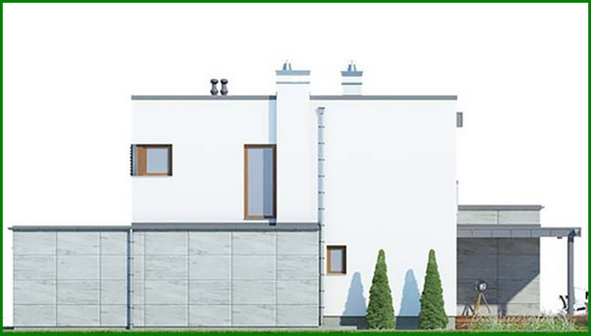 Visualization gallery - Original two-storey residential building