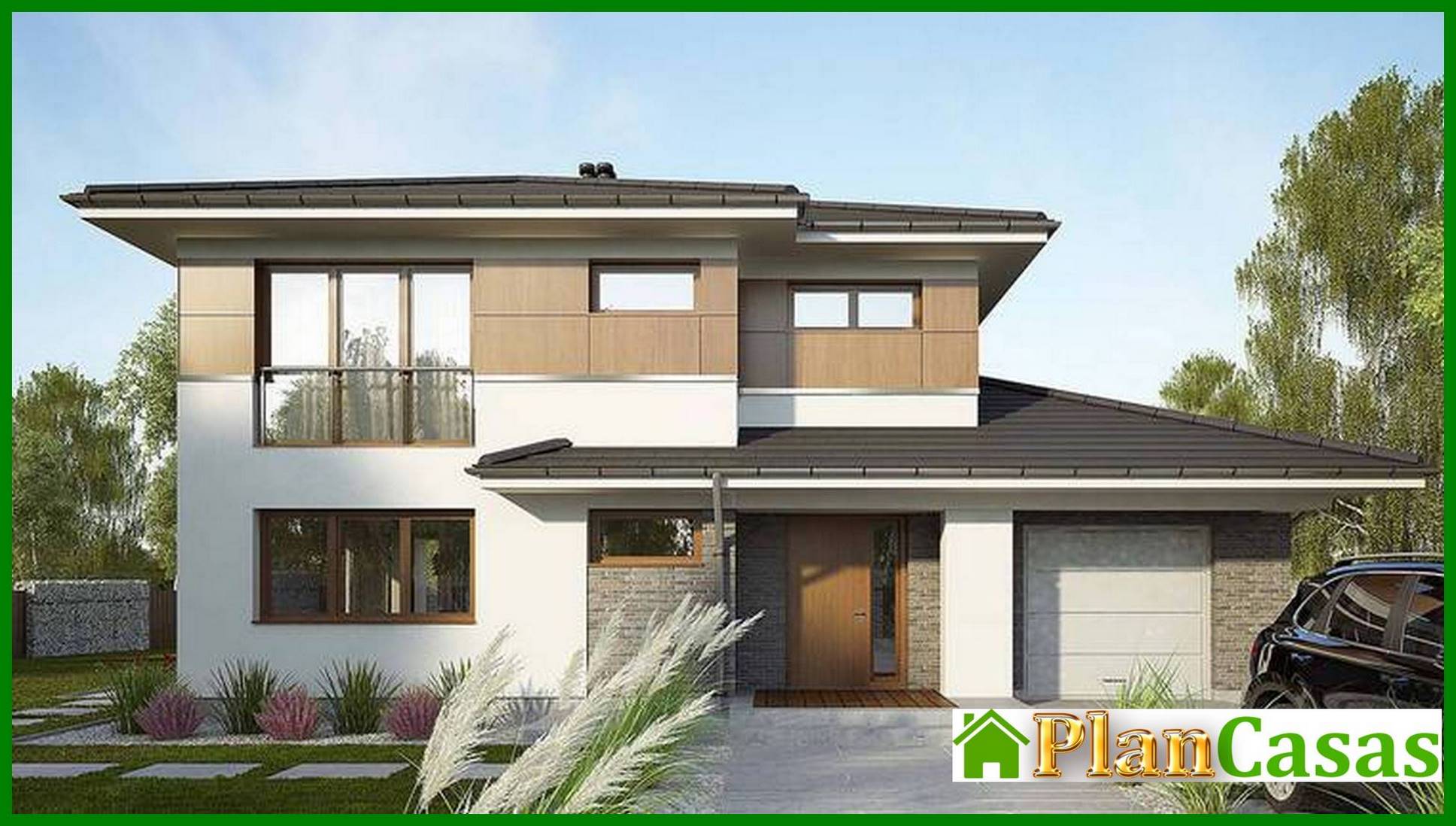 Visualization gallery - Beautiful two-story five-bedroom mansion