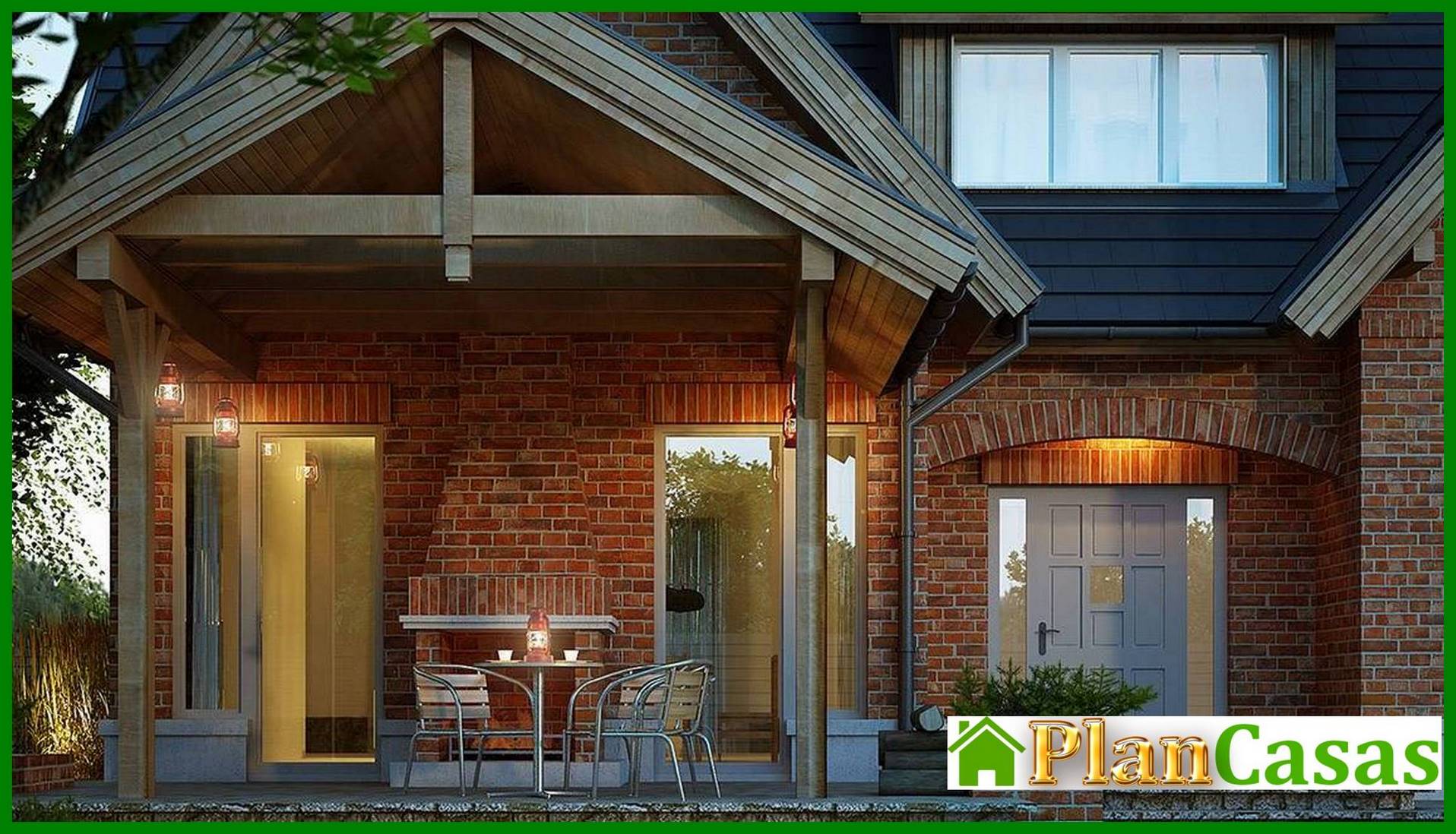 Visualization gallery - The original house with spacious personal rooms