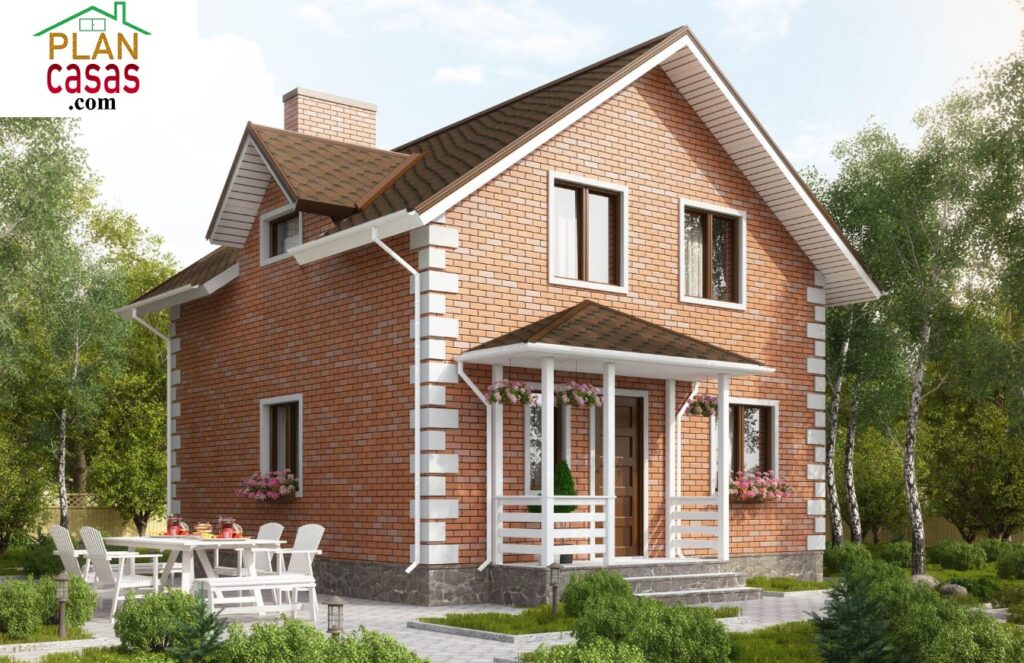 Two storey house house plan