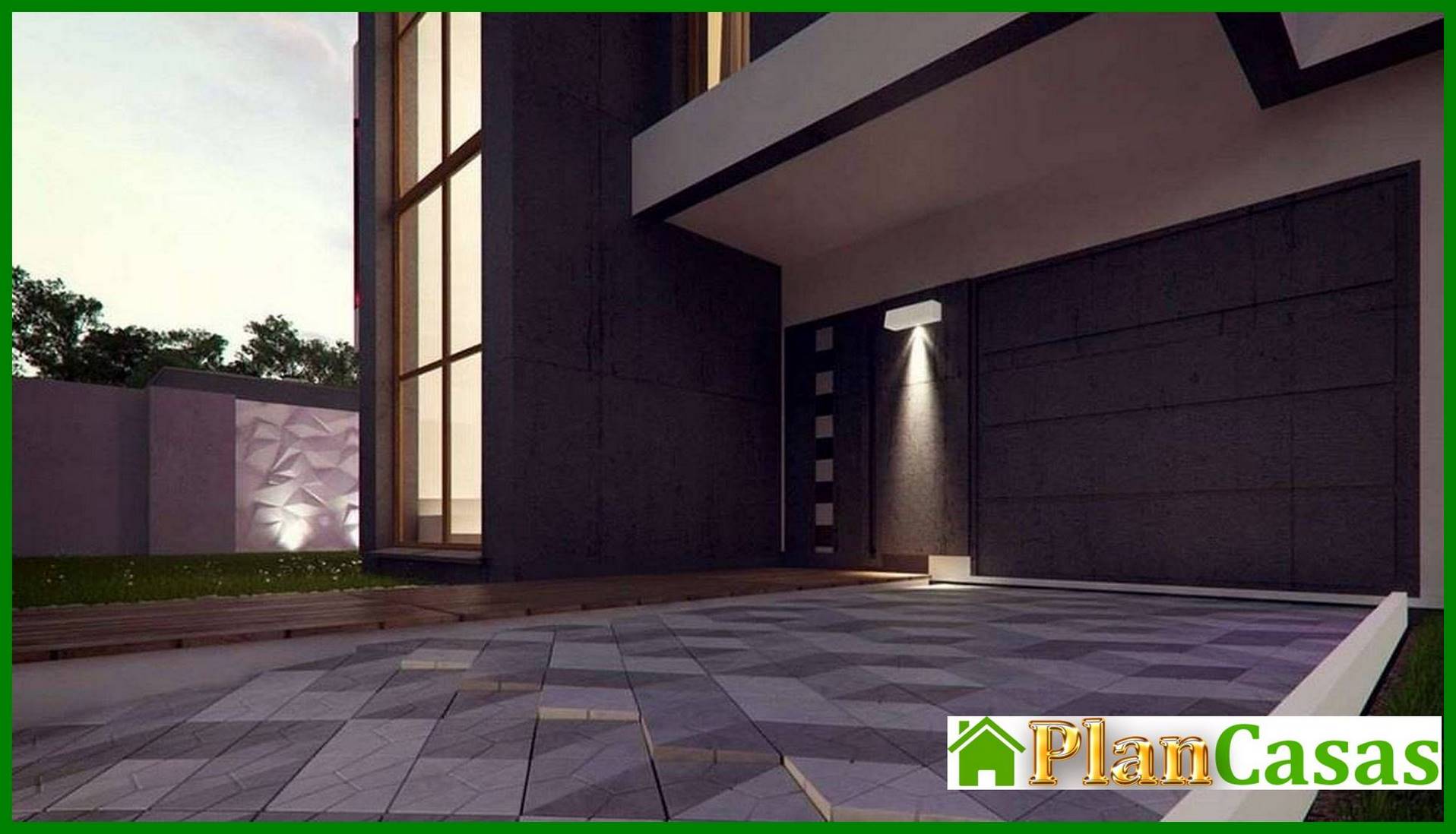 Visualization gallery - High-tech fashionable two-story house project