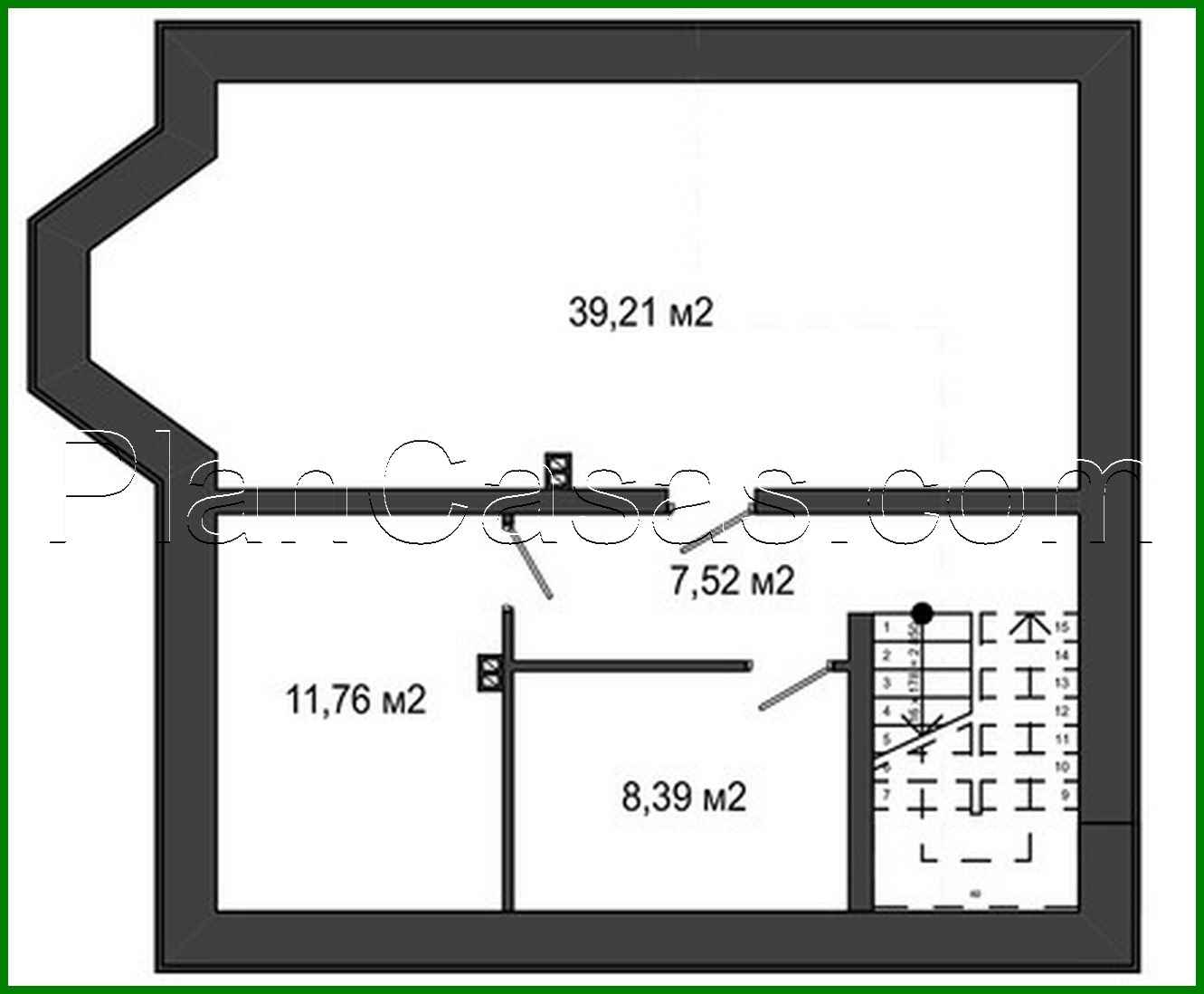 Visualization gallery - Amazing two-story house with bay window and built-in garage