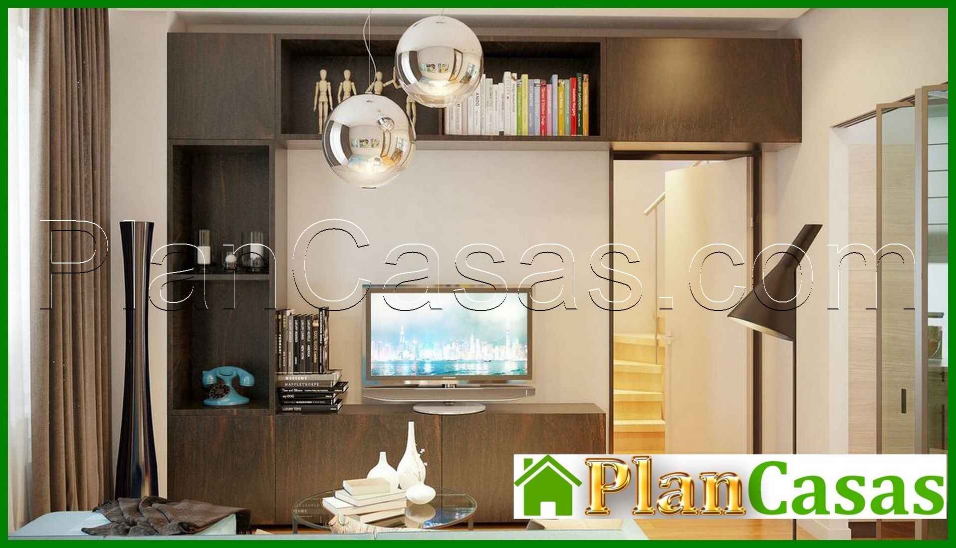 Visualization gallery - Plan of a small country house of 60m2