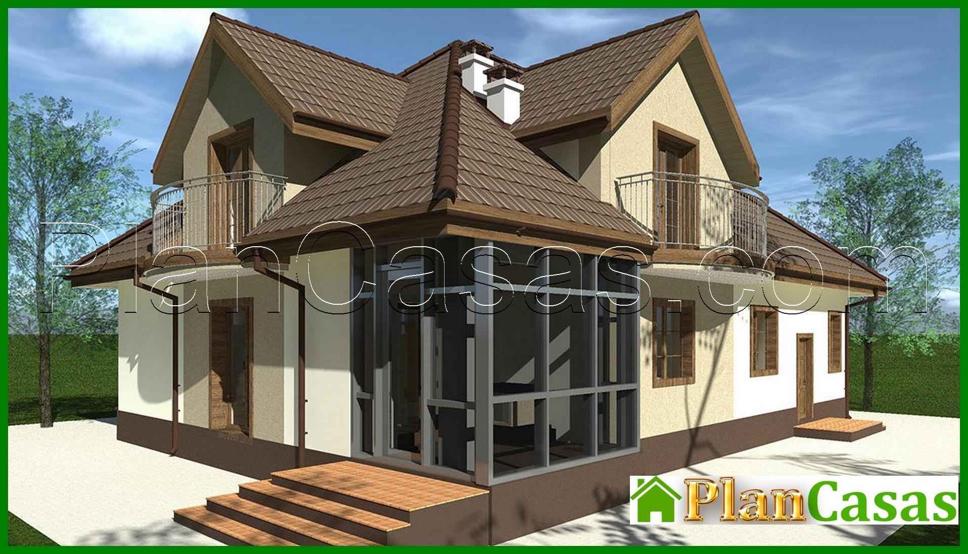 Visualization gallery - Spectacular residential building with an original roof