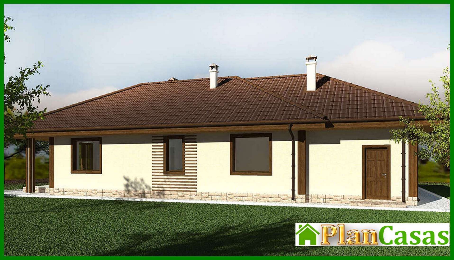 Visualization gallery - One storey house project