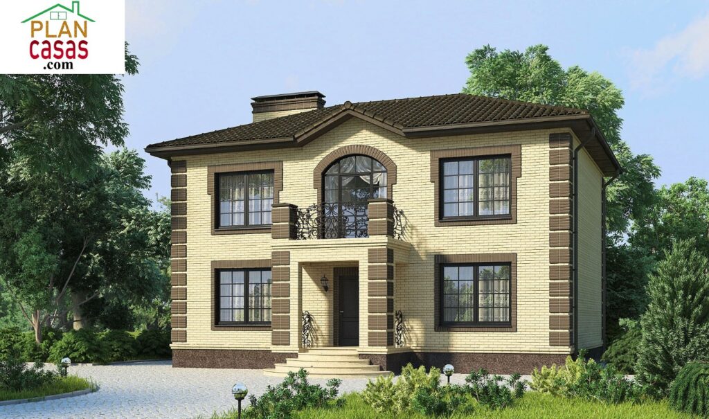 Two storey house house plan