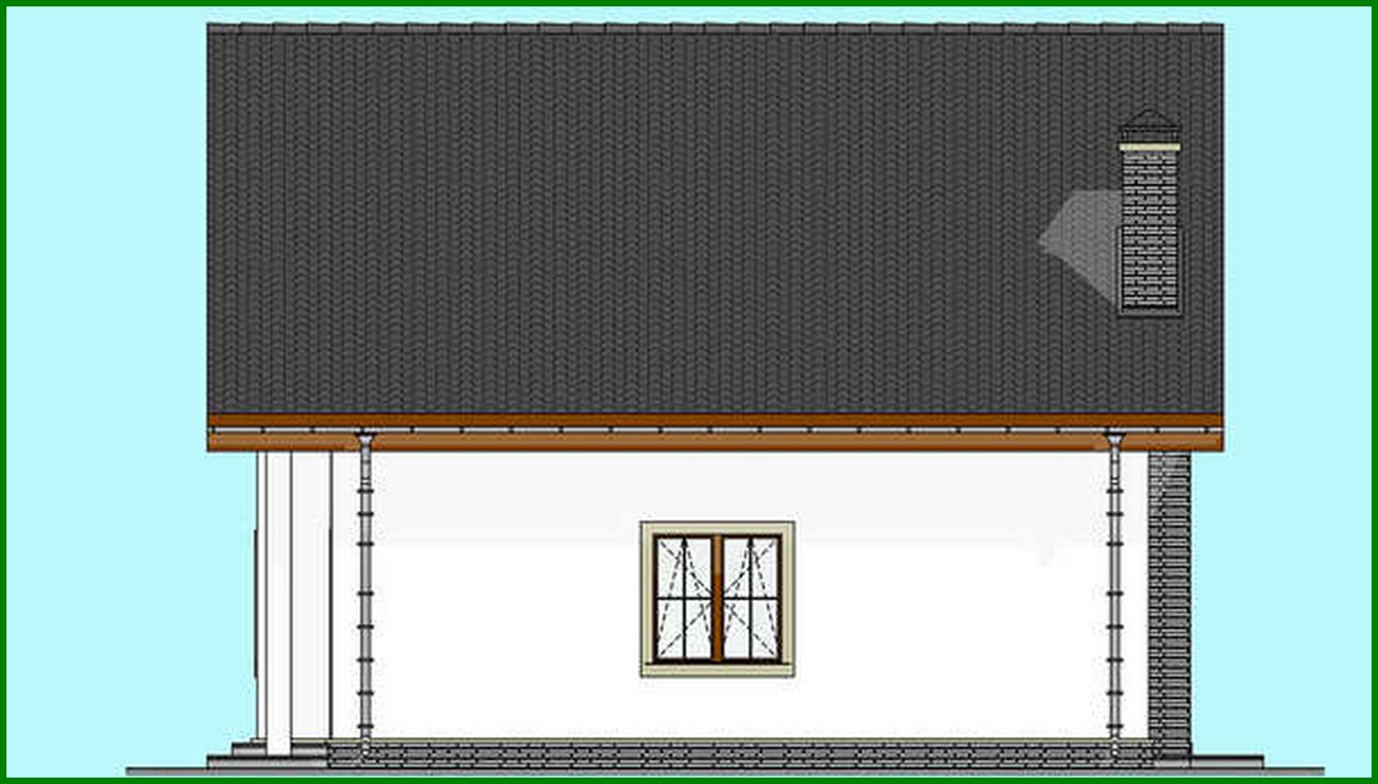 Galería de visualizaciones - Proyecto de una casa de campo de dos plantas de 135 m² con exterior colorido