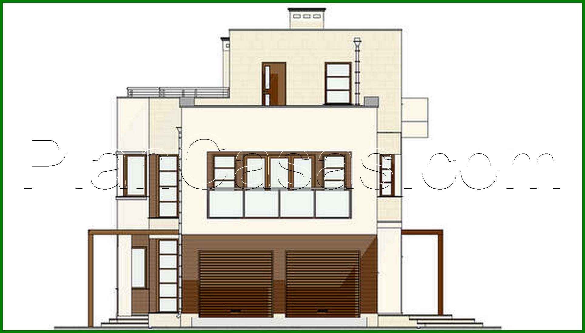 Visualization gallery - Beautiful mansion in a modern style