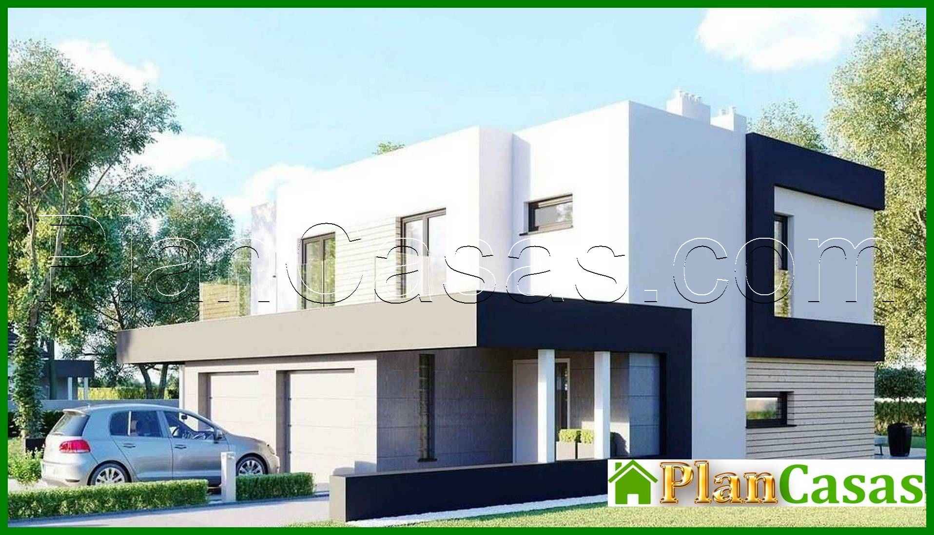 Visualization gallery - Two-story house with six bedrooms