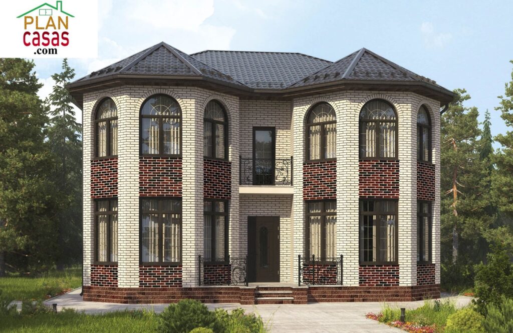 Two storey house house plan