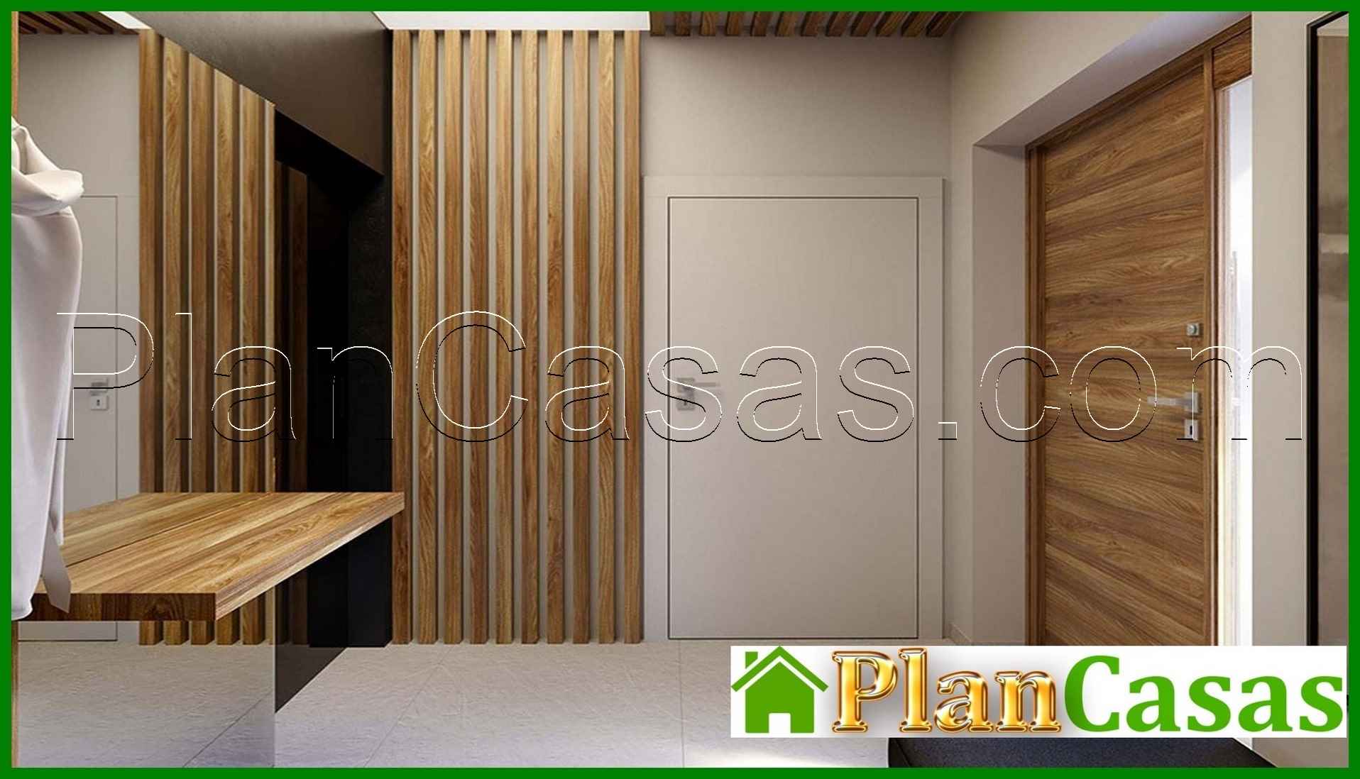 Visualization gallery - One-story stylish cottage with a spacious living room