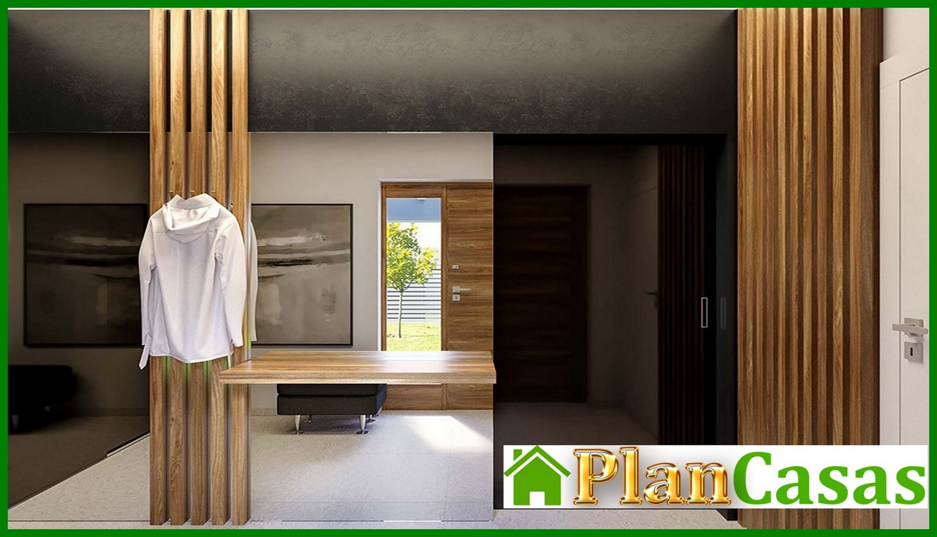 Visualization gallery - One-story stylish cottage with a spacious living room