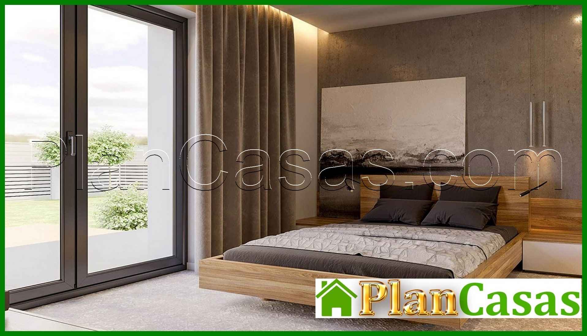 Visualization gallery - One-story stylish cottage with a spacious living room