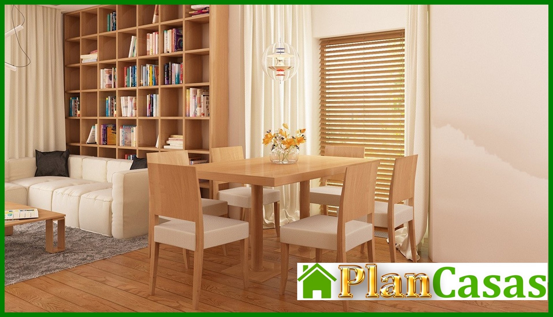 Visualization gallery - Project of a house with a multi-pitched roof, bay window and fireplace