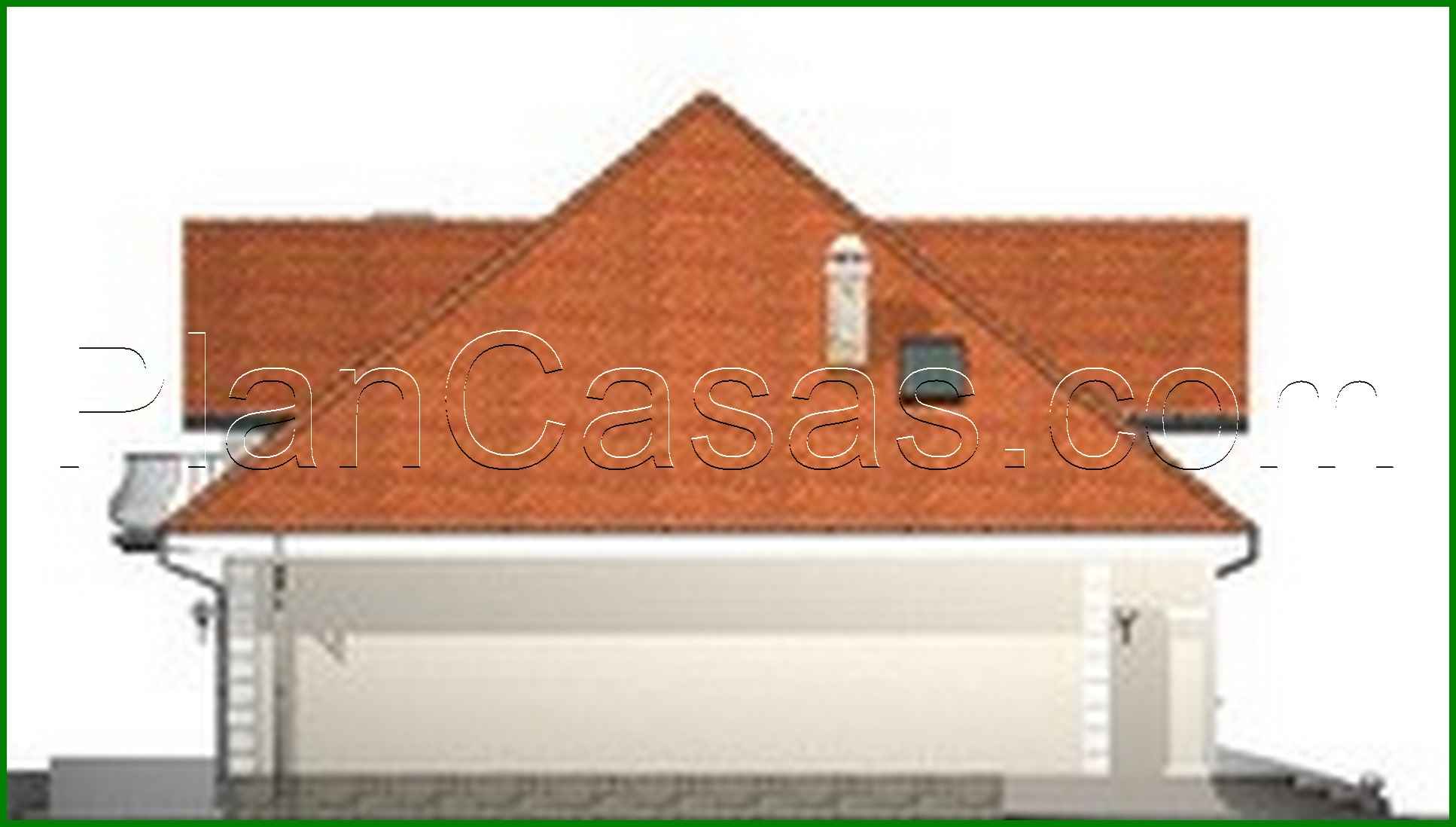 Visualization gallery - Cottage project with balconies