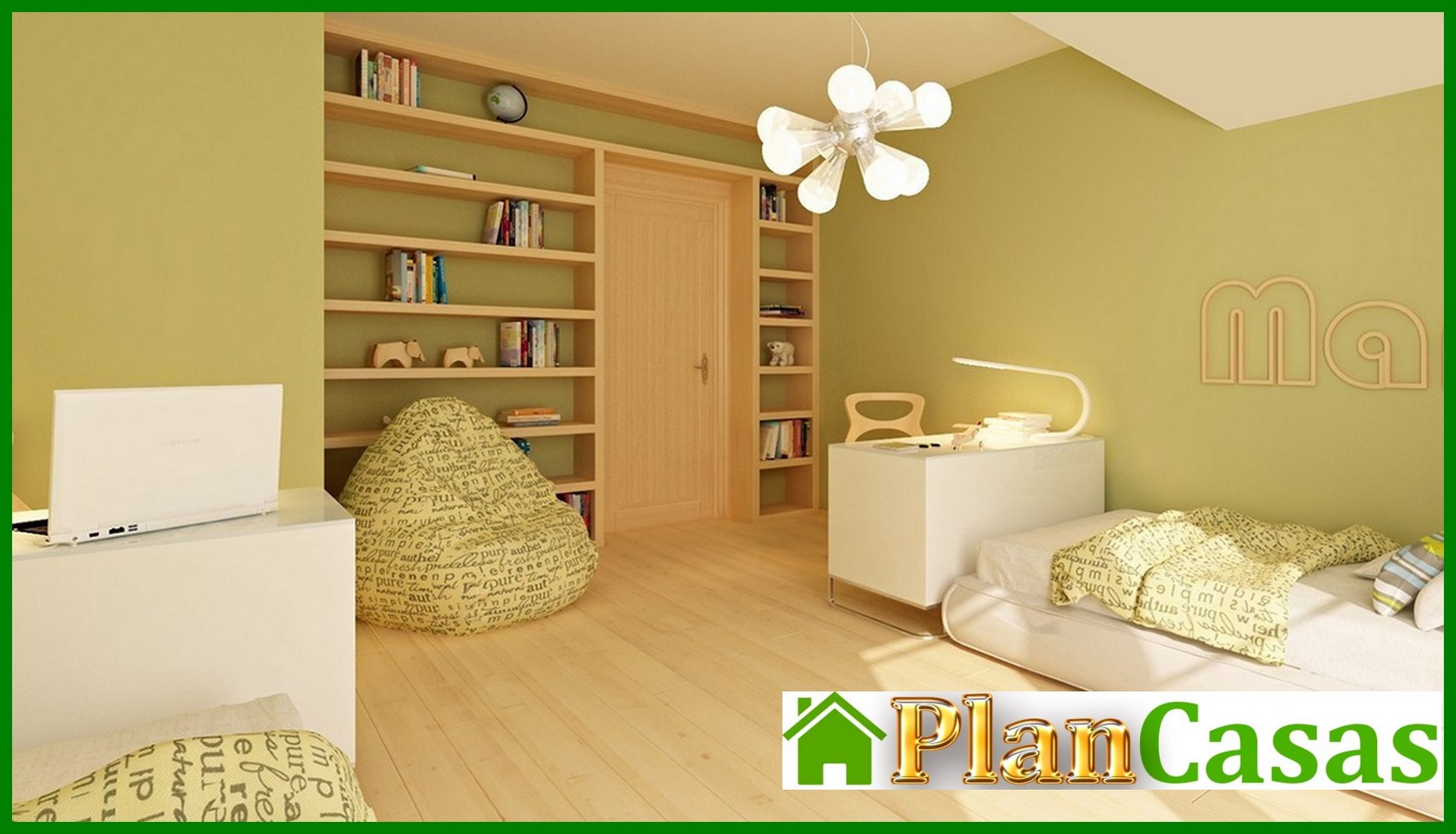 Visualization gallery - Cottage project with balconies