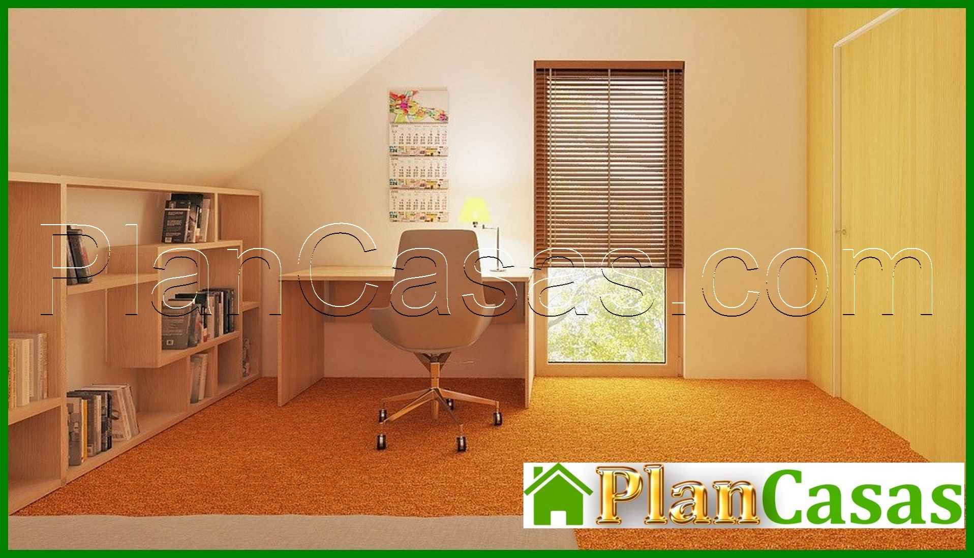 Visualization gallery - The project of a small cottage with an attic