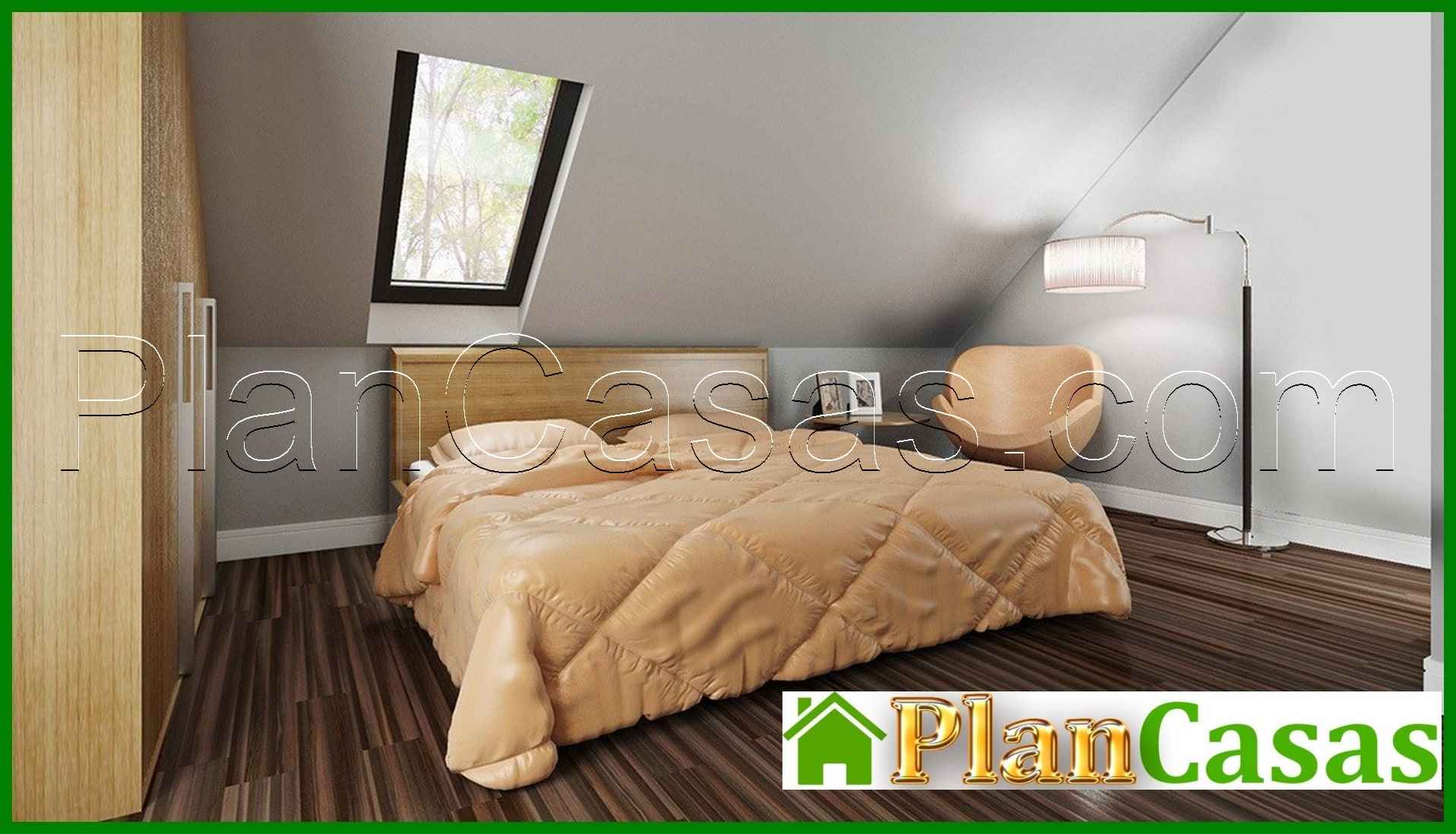 Visualization gallery - Project of a house with a kitchen on the south side