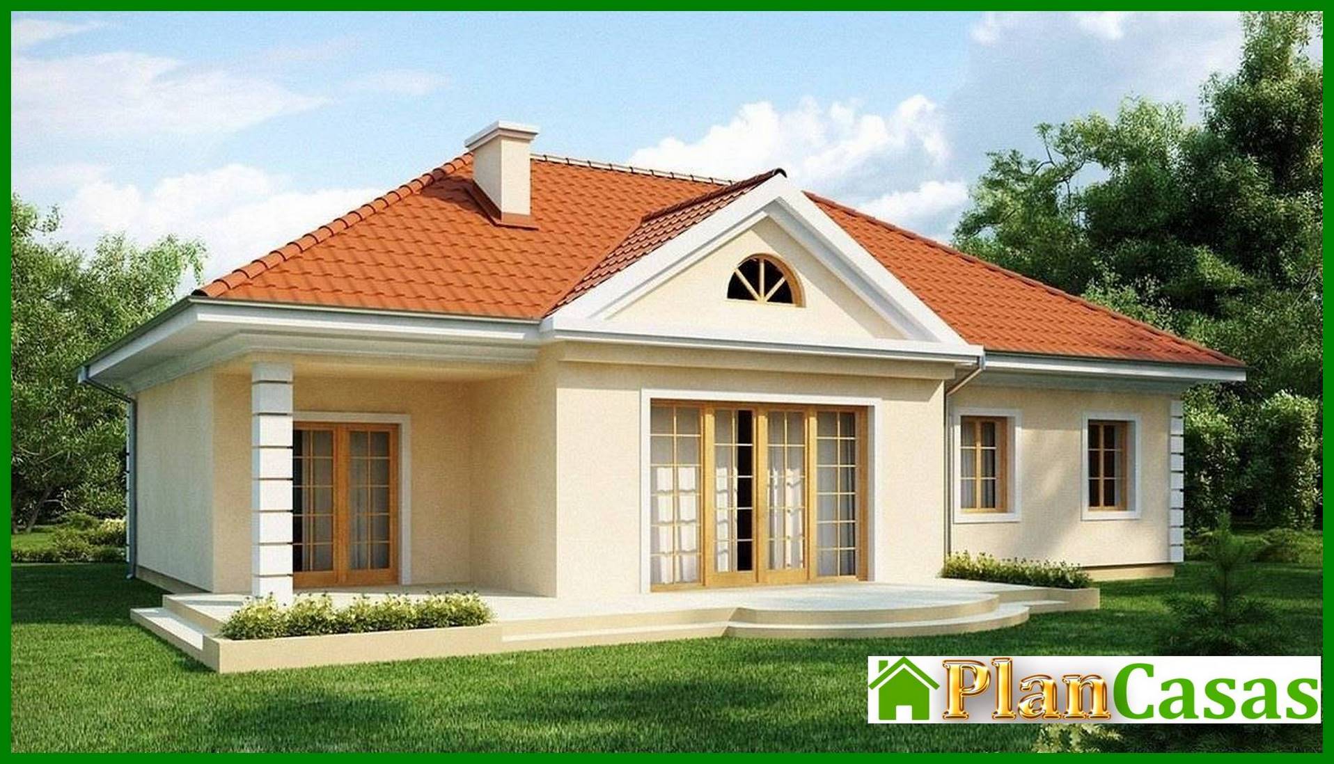 Visualization gallery - The project of the house in the noble style of a noble estate