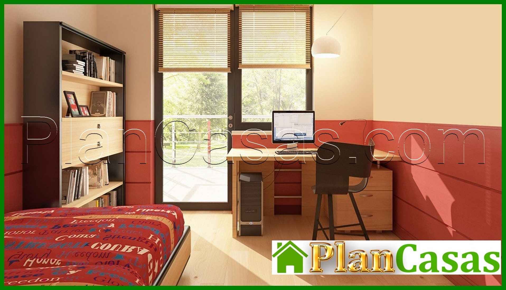 Visualization gallery - The project of a two-story house with a side garage