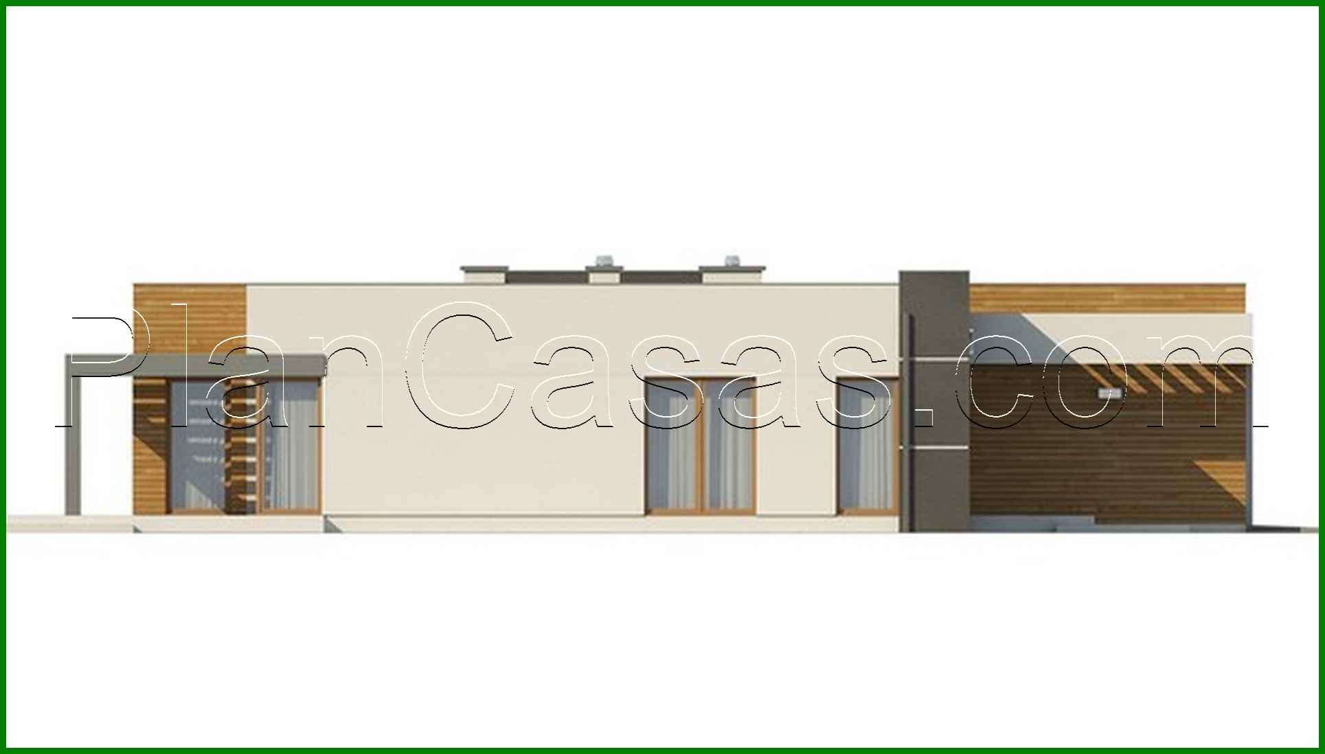 Visualization gallery - The project of the house in Art Nouveau style