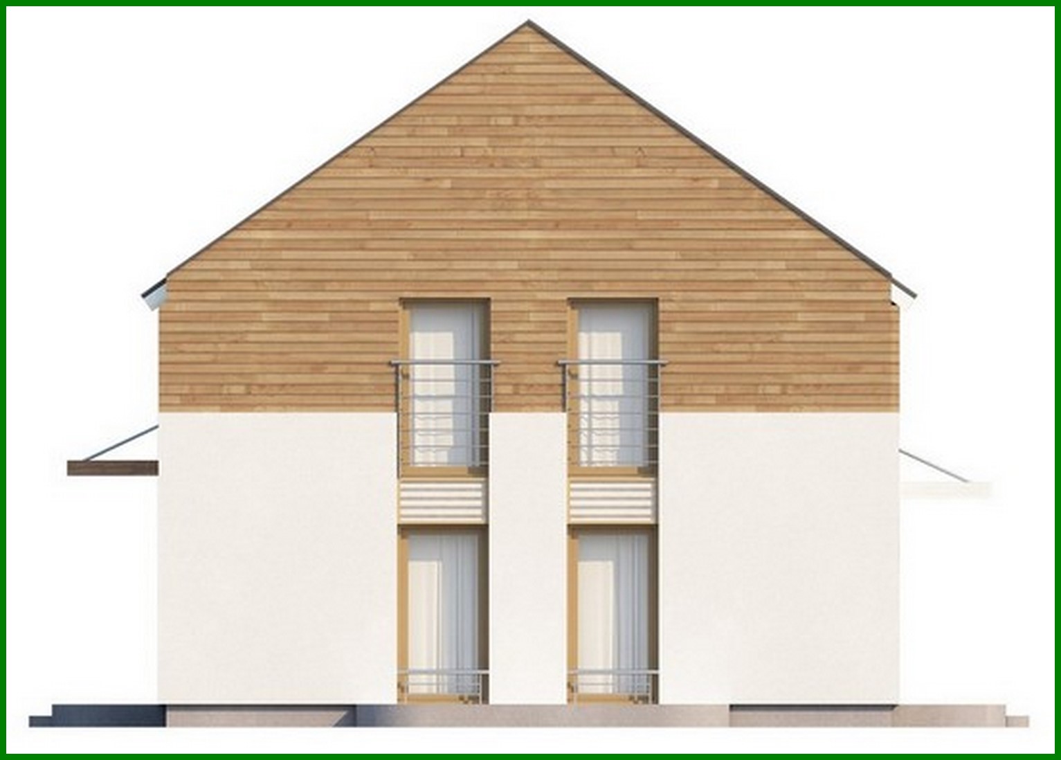 Galería de visualizaciones - Proyecto de casa con una amplia sala de estar