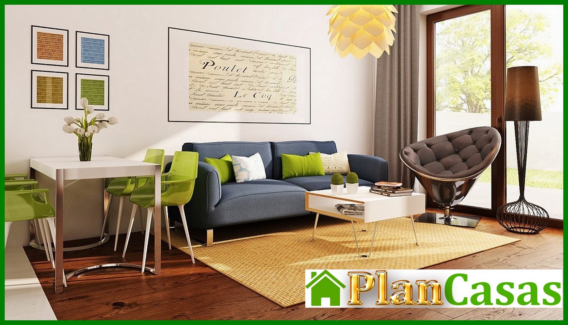 Visualization gallery - Project of a house with a gable roof and an attic room