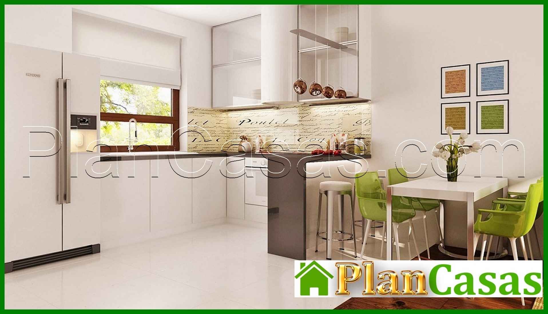 Visualization gallery - Project of a house with a gable roof and an attic room