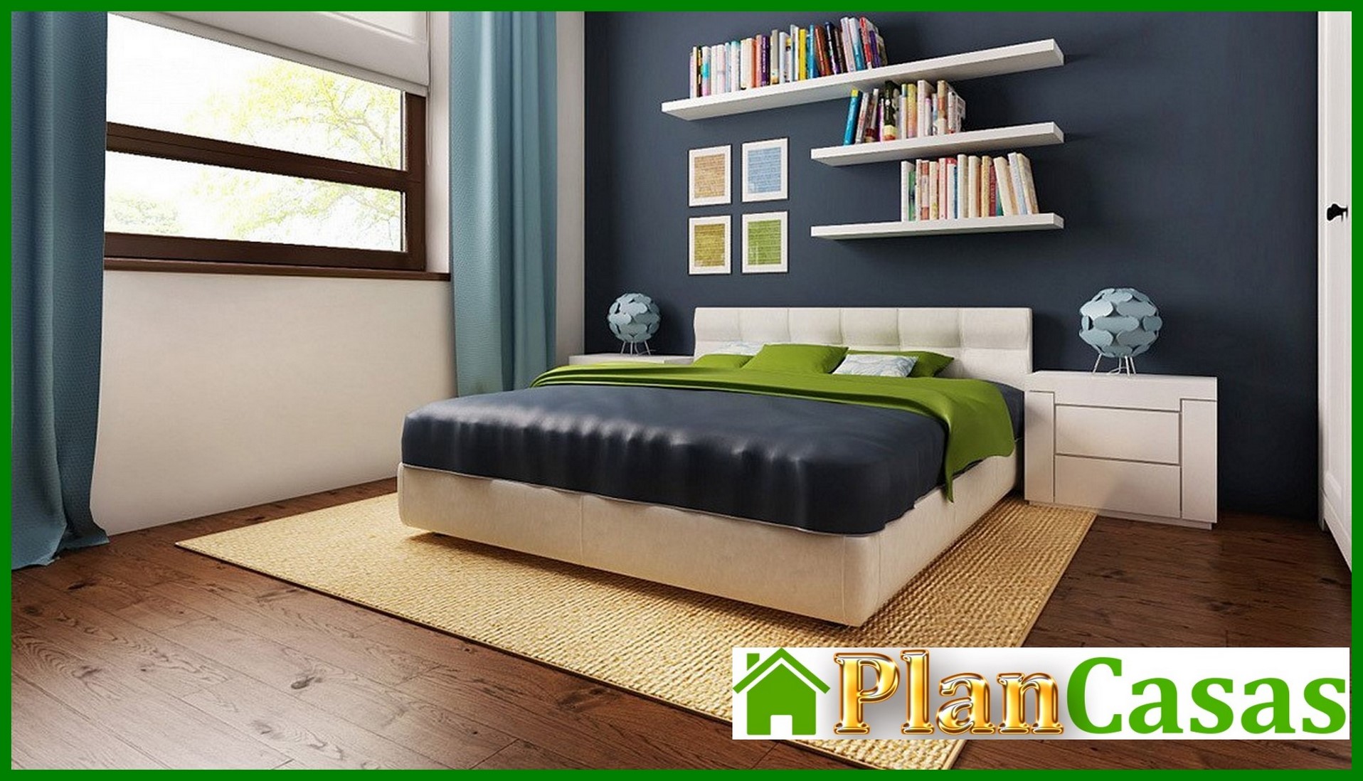 Visualization gallery - Project of a house with a gable roof and an attic room