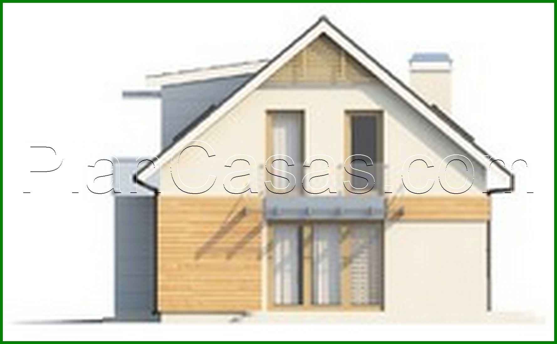 Visualization gallery - The project of a classic house with modern elements