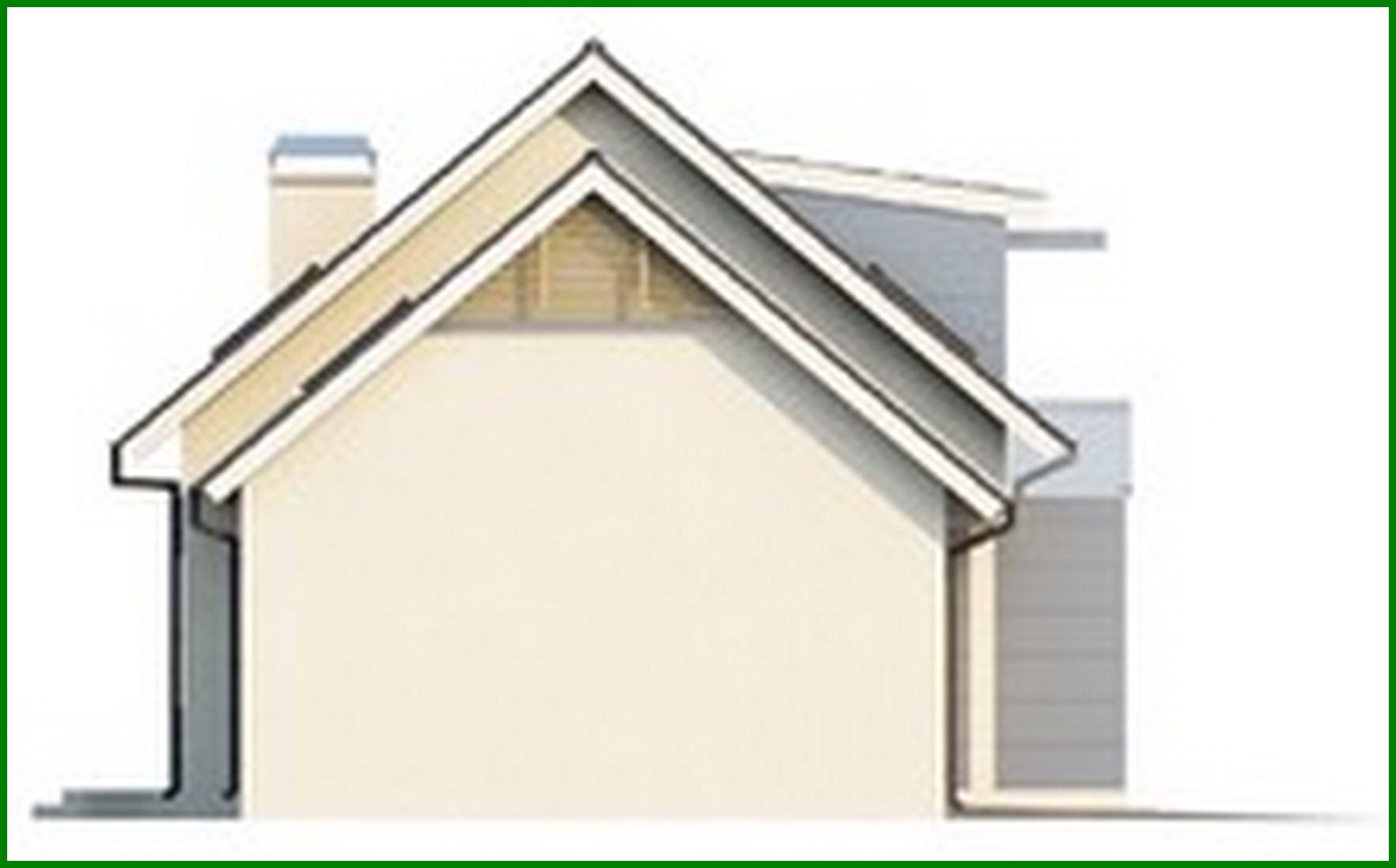 Visualization gallery - The project of a classic house with modern elements