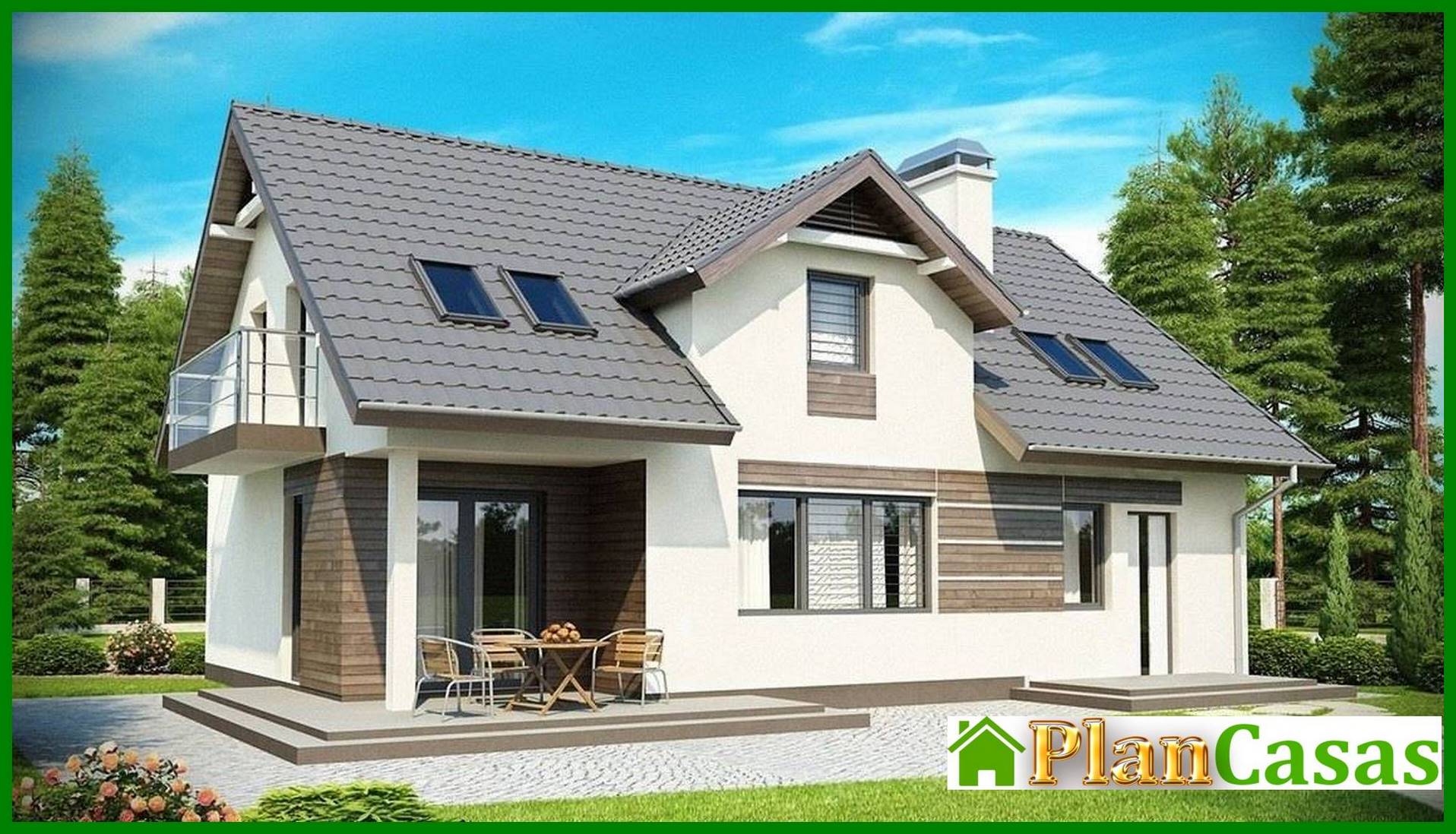 Visualization gallery - House project with garage, attic and utility room