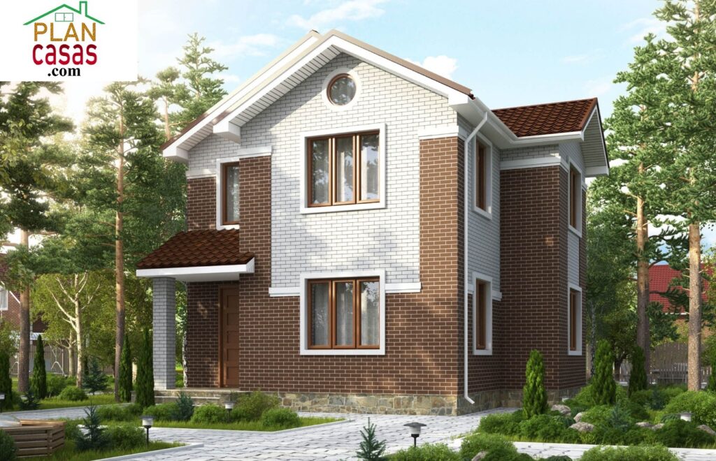 Two storey house house plan