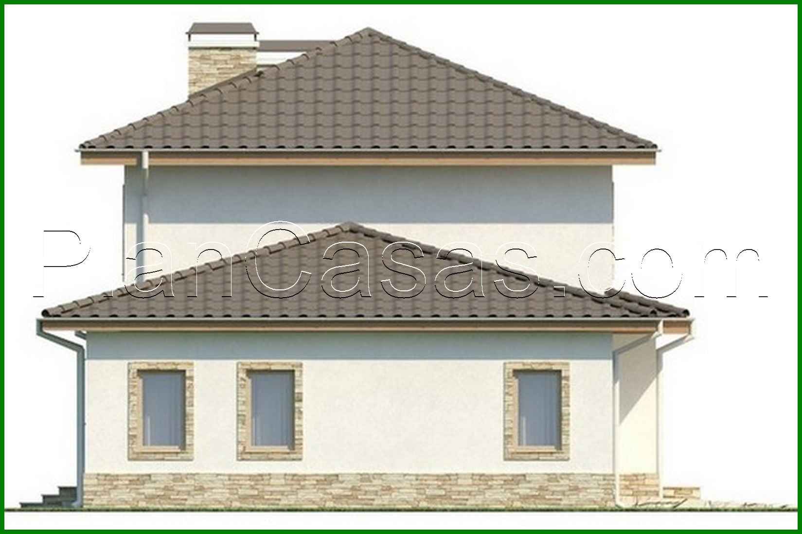 Visualization gallery - Manor project with side terrace