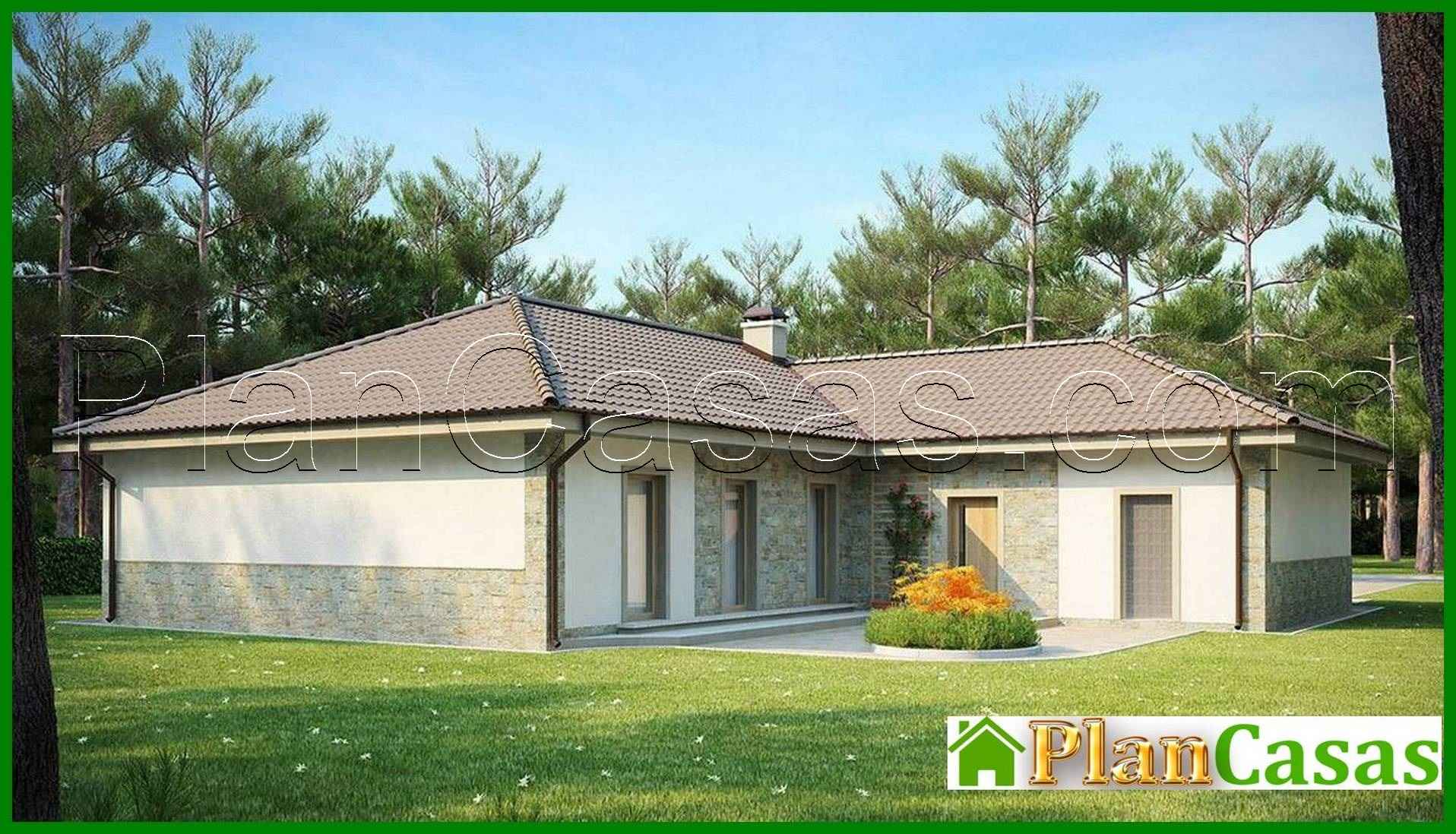 Visualization gallery - Scandinavian-style single-storey cottage project