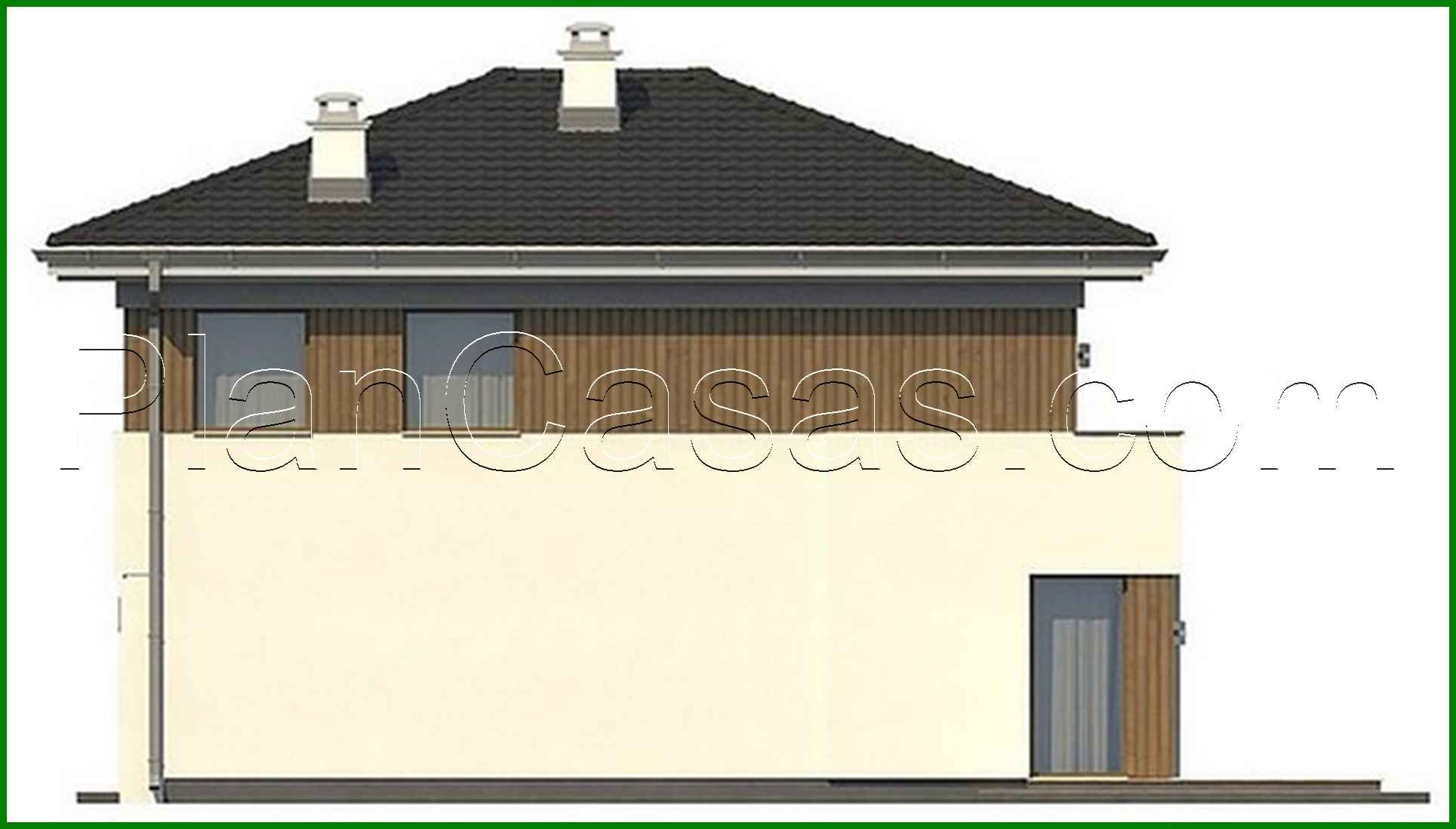 Visualization gallery - Compact two-story cottage project