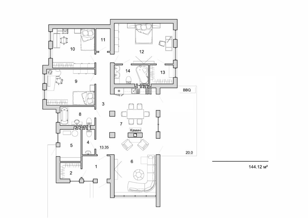 Visualization gallery - Modern house