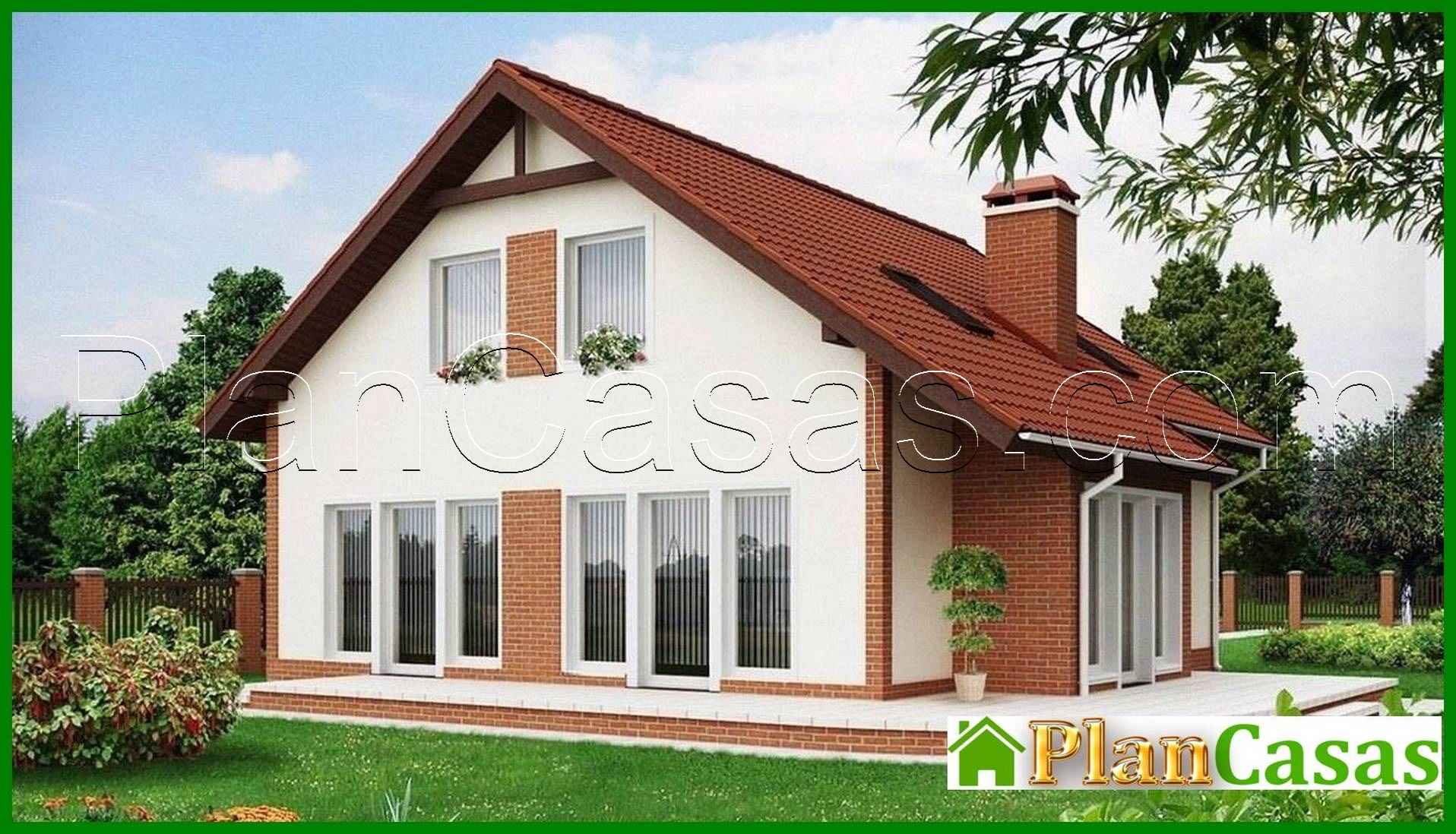 Visualization gallery - A project of a private country light cottage with an attic