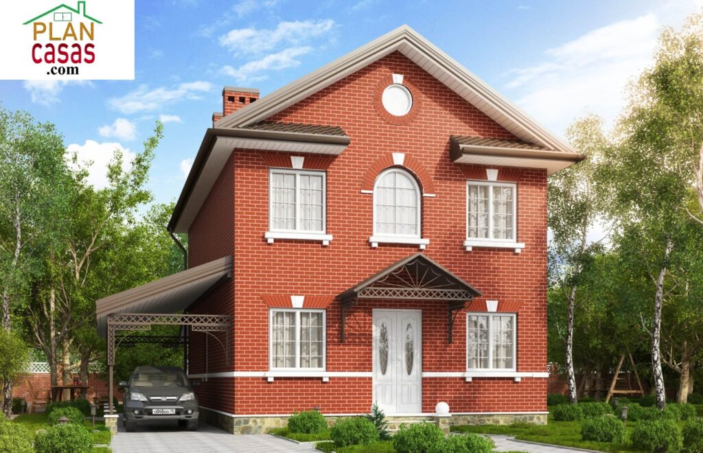 Two storey house house plan