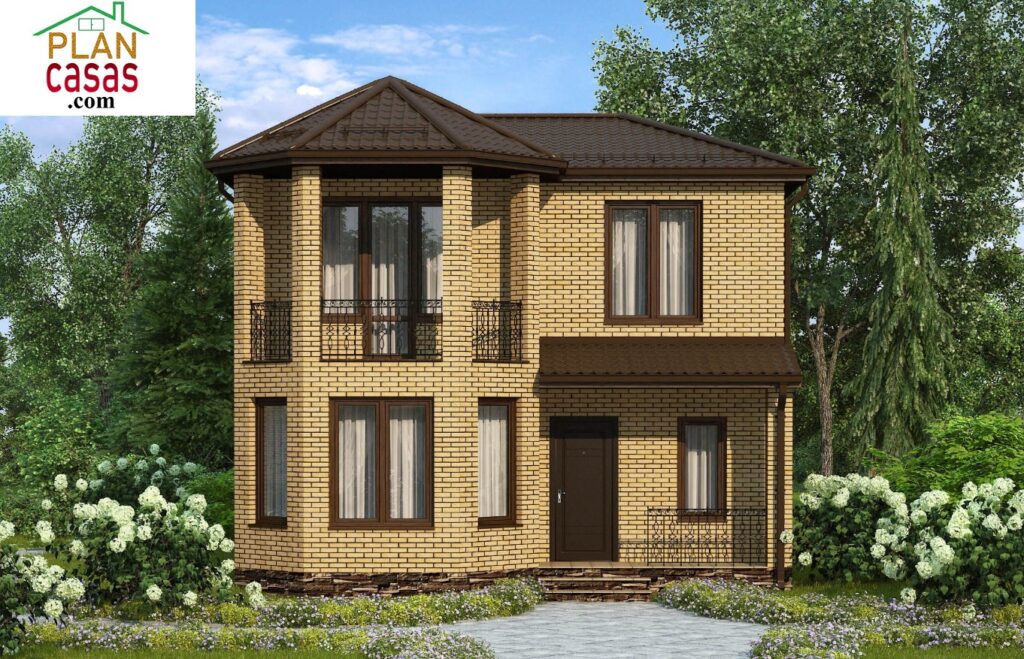 Two storey house house plan