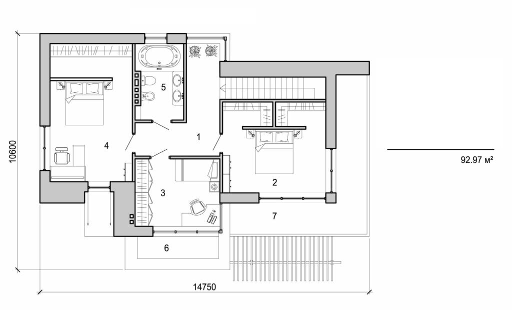 Visualization gallery - Modern house