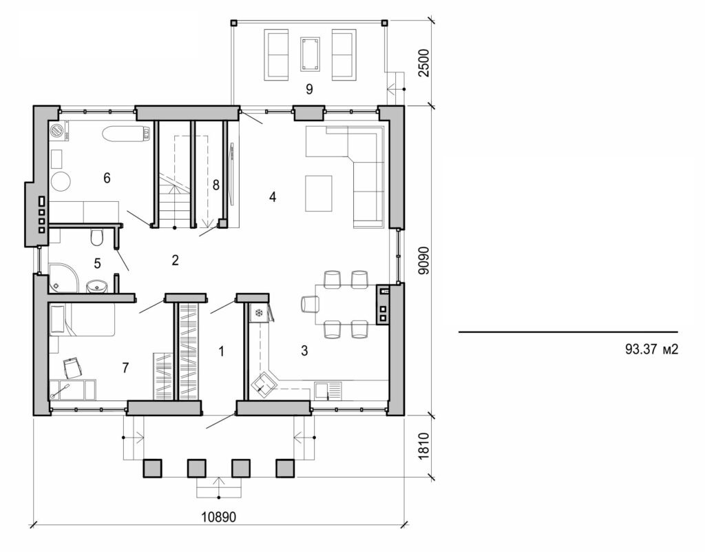 Visualization gallery - Two storey house