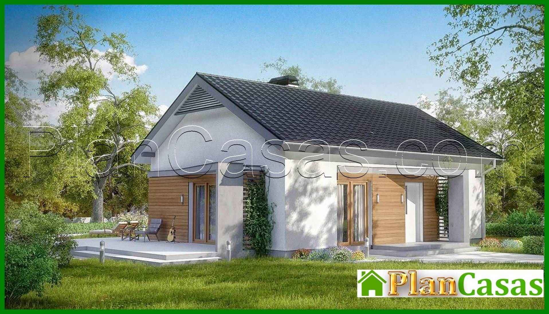 Project of a classic house of modern layout house plan