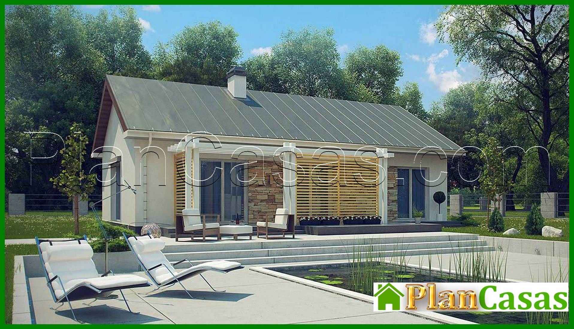 Visualization gallery - Simple elegant one-story house project